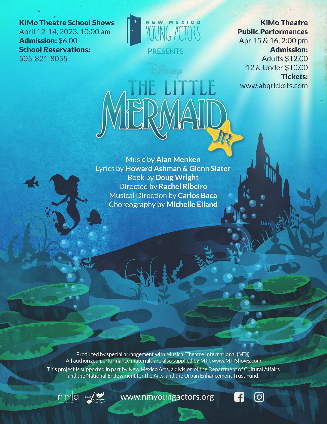 NMYA presents The Little Mermaid Jr.