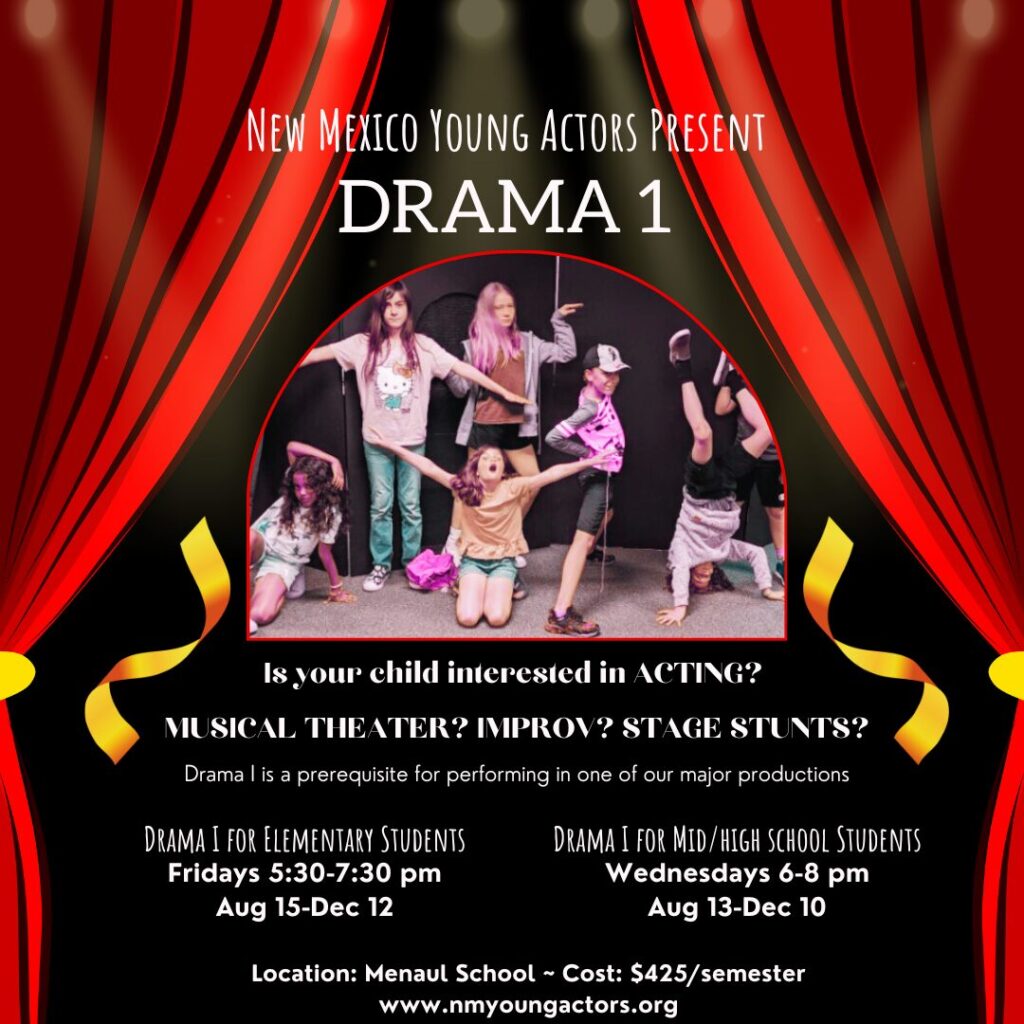 Drama I flyer (Fall 25)