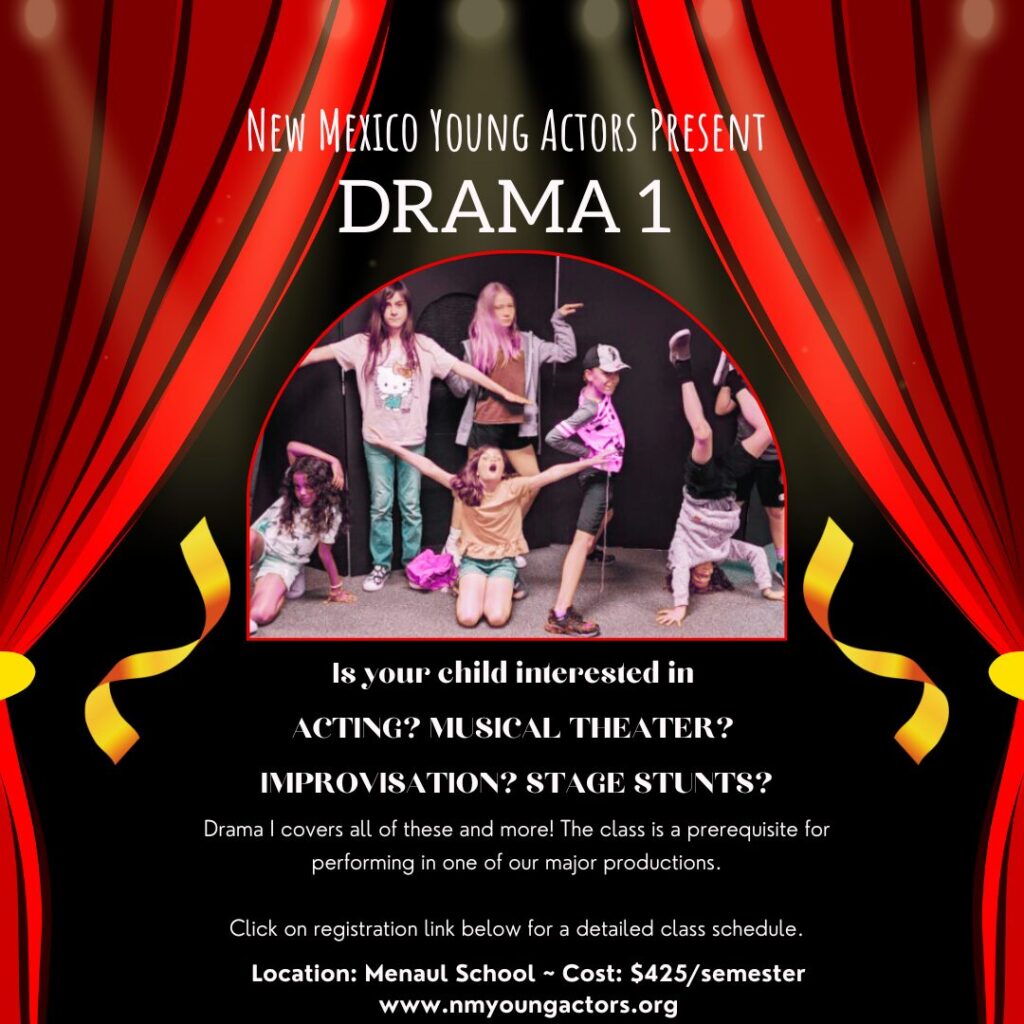 web version Drama I flyer
